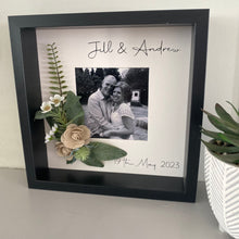 Load image into Gallery viewer, Personalised Engagement, Wedding or Anniversary Photo Frame