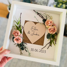 Load image into Gallery viewer, Floral Personalised Wedding Gift