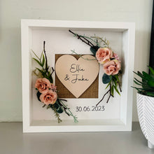 Load image into Gallery viewer, Floral Personalised Wedding Gift