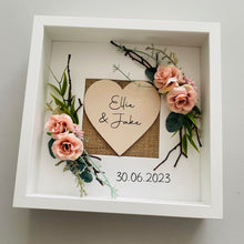 Load image into Gallery viewer, Floral Personalised Wedding Gift