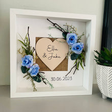 Load image into Gallery viewer, Floral Personalised Wedding Gift