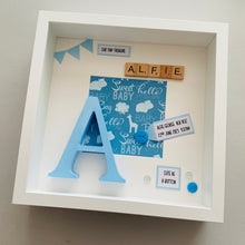Load image into Gallery viewer, Personalised New Baby Framed Gift