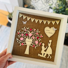 Load image into Gallery viewer, Personalised Rustic Engagement Gift