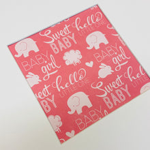 Load image into Gallery viewer, Personalised New Baby Framed Gift