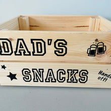 Load image into Gallery viewer, Dad’s Snack Crate