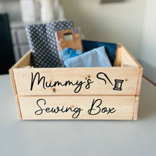 Load image into Gallery viewer, Mum’s Sewing Box