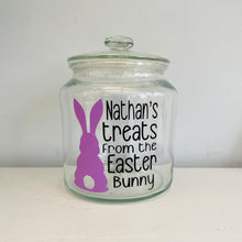 Load image into Gallery viewer, Easter Bunny Treat Jar
