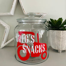 Load image into Gallery viewer, Personalised Tractor Jar