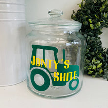 Load image into Gallery viewer, Personalised Tractor Jar