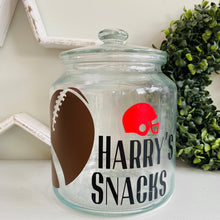 Load image into Gallery viewer, NFL Football Snack Jar