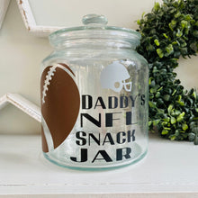 Load image into Gallery viewer, NFL Football Snack Jar