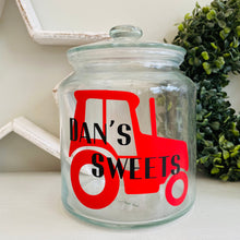 Load image into Gallery viewer, Personalised Tractor Jar