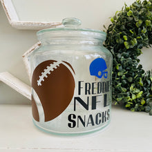 Load image into Gallery viewer, NFL Football Snack Jar
