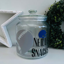Load image into Gallery viewer, NFL Football Snack Jar