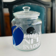 Load image into Gallery viewer, NFL Football Snack Jar