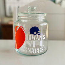 Load image into Gallery viewer, NFL Football Snack Jar