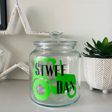 Load image into Gallery viewer, Personalised Tractor Jar