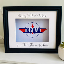 Load image into Gallery viewer, ‘Top Dad’ Personalised Frame