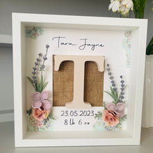 Load image into Gallery viewer, Personalised Baby Girl Frame