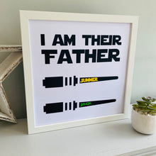 Load image into Gallery viewer, I Am Their Father Personalised Frame