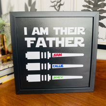 Load image into Gallery viewer, I Am Their Father Personalised Frame