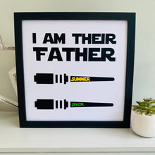 Load image into Gallery viewer, I Am Their Father Personalised Frame