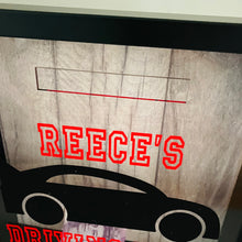 Load image into Gallery viewer, personalised driving fund money box frame