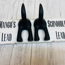 Load image into Gallery viewer, personalised double dog lead hook with dog tail hook