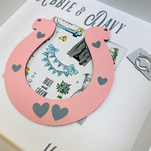 Load image into Gallery viewer, Personalised Horseshoe Wedding Gift