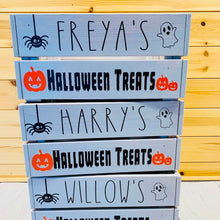 Load image into Gallery viewer, Personalised Halloween Treat Crate