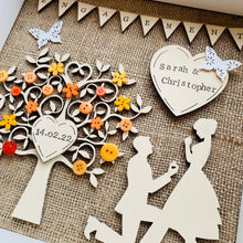 Load image into Gallery viewer, Personalised Rustic Engagement Gift