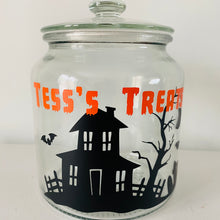 Load image into Gallery viewer, Personalised Halloween Treat Jar