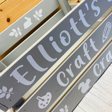 Load image into Gallery viewer, Personalised Hand Painted Craft Crate
