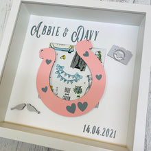 Load image into Gallery viewer, Personalised Horseshoe Wedding Gift