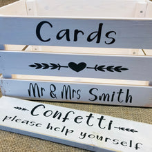 Load image into Gallery viewer, Wedding Card Crate