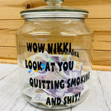 Load image into Gallery viewer, stop smoking savings jar