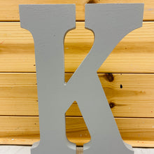 Load image into Gallery viewer, Large Hand Painted Freestanding Letter 25cm