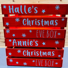 Load image into Gallery viewer, Large Personalised Christmas Eve Crate