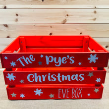 Load image into Gallery viewer, Large Personalised Christmas Eve Crate