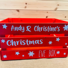 Load image into Gallery viewer, Large Personalised Christmas Eve Crate