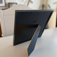 Load image into Gallery viewer, personalised mum word art heart in black square frame