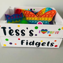 Load image into Gallery viewer, Personalised Fidget Toy Crate