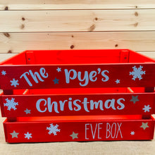 Load image into Gallery viewer, Large Personalised Christmas Eve Crate