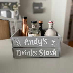 Personalised Drinks Stash Box