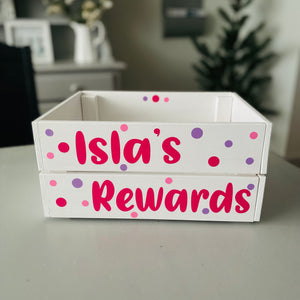Personalised Fidget Storage Crate