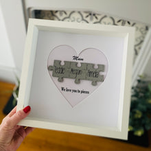 Load image into Gallery viewer, Mum We Love You To Pieces Jigsaw Gift
