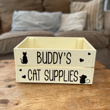 Load image into Gallery viewer, Personalised Cat Toy Box

