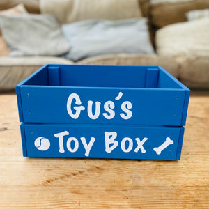 Personalised Pet Toy Box
