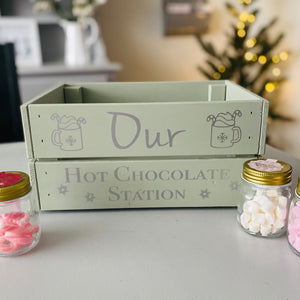 Personalised Hot Chocolate Crate