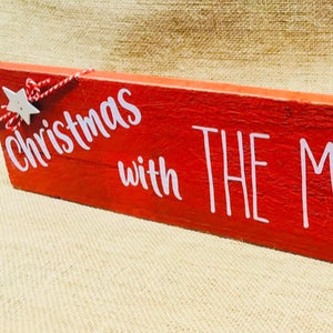 Personalised Christmas Sign